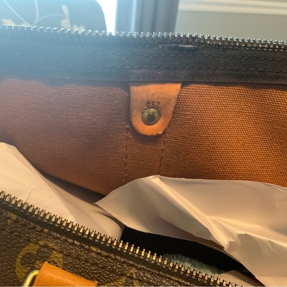 LOUIS VUITTON Keepall 50 Travel Bag Strap Tag - Picture 14 of 16